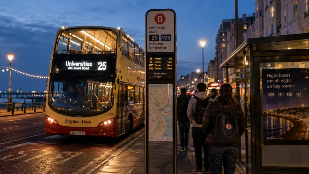 The Brighton Student Commuter & Shift Guide: Buses, Trains & Late Finishes