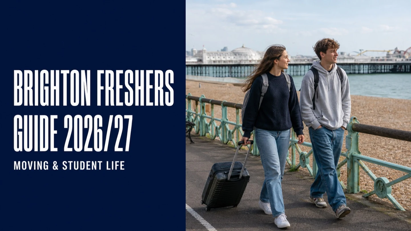 Brighton Freshers Guide 2026/27: Moving and Student Life