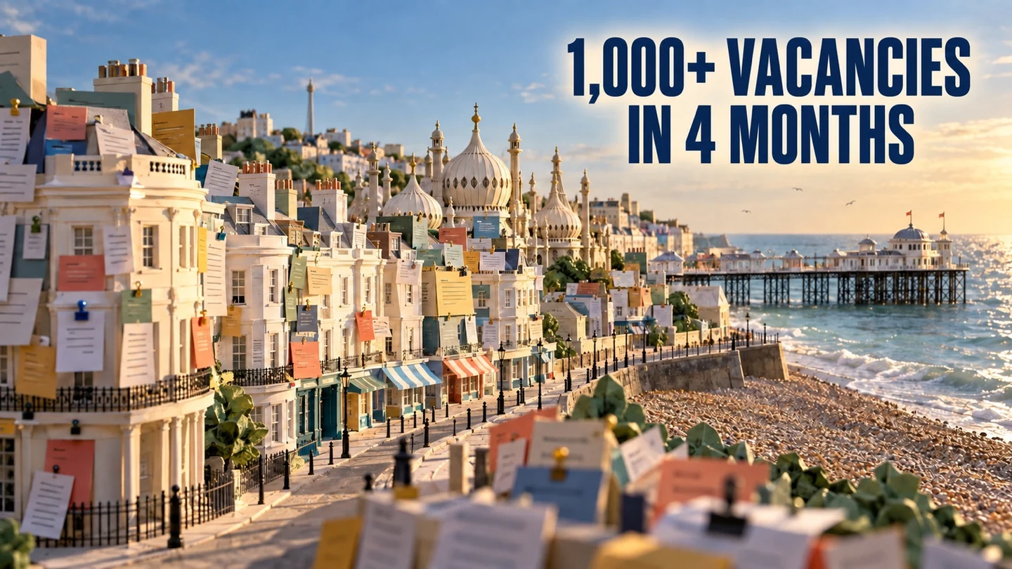 Part-Time Jobs in Brighton: What 1,000+ Listings Reveal
